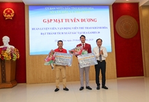 Tuyên dương HLV, VĐV đạt thành tích xuất sắc tại SEA Games 30