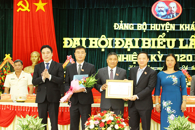 Đại hội Đảng bộ huyện Khánh Sơn lần thứ XV