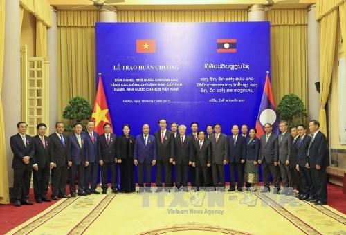 Việt Nam và Lào kỷ niệm 55 năm Ngày thiết lập quan hệ ngoại giao, 40 năm Ngày ký Hiệp ước Hữu nghị và Hợp tác