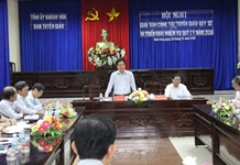 Giao ban Công tác Tuyên giáo quý III năm 2016