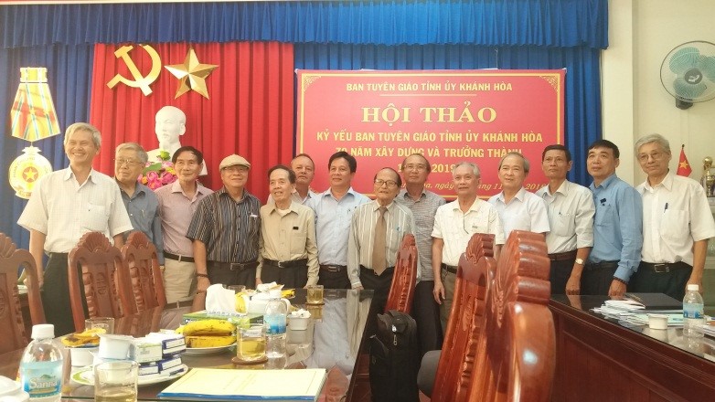 Hội thảo góp ý Kỷ yếu: BAN TUYÊN GIÁO TỈNH ỦY KHÁNH HÒA  – 70 NĂM XÂY DỰNG VÀ TRƯỞNG THÀNH 1949 - 2019