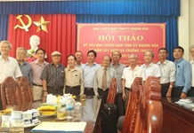 Hội thảo góp ý Kỷ yếu: BAN TUYÊN GIÁO TỈNH ỦY KHÁNH HÒA – 70 NĂM XÂY DỰNG VÀ TRƯỞNG THÀNH 1949 - 2019