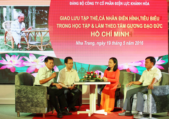 tin-Đảng bộ Công ty Cổ phần Điện lực Khánh Hòa: Biểu dương các tập thể, cá nhân tiêu biểu Học tập và làm theo tấm gương đạo đức Hồ Chí Minh