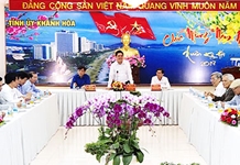 Ban Thường vụ Tỉnh ủy: Gặp mặt, chúc Tết các vị nguyên lãnh đạo tỉnh Khánh Hòa
