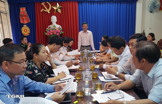Hội nghị giao ban Công tác Văn hóa Văn nghệ 6 tháng đầu năm 2019