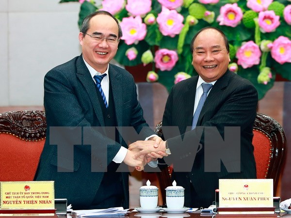 Hội nghị liên tịch giữa Chính phủ và Mặt trận Tổ quốc Việt Nam