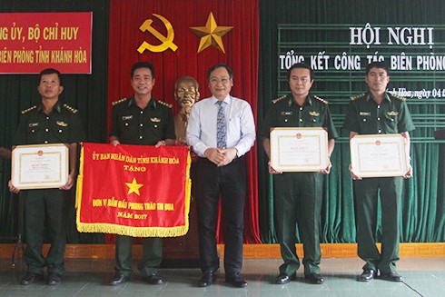 Tổng kết công tác biên phòng năm 2017