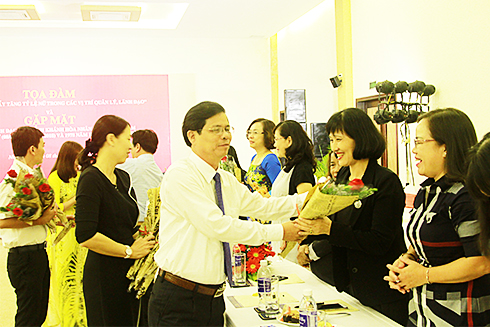 Tăng tỷ lệ nữ trong các vị trí quản lý, lãnh đạo