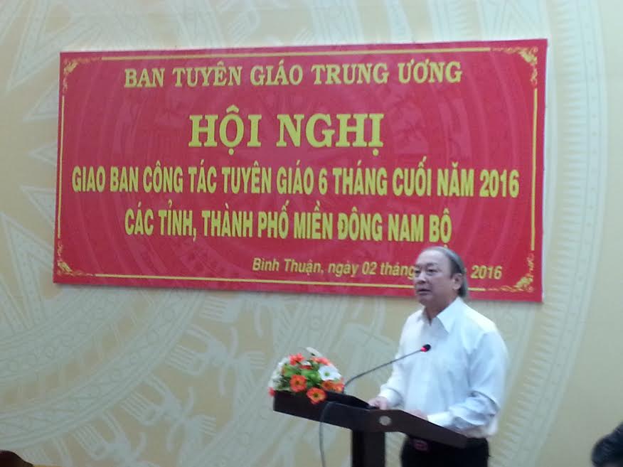 Công tác tuyên giáo khu vực miền Đông Nam Bộ:Góp phần giữ vững ổn định chính trị, tạo sự thống nhất ý chí và hành động