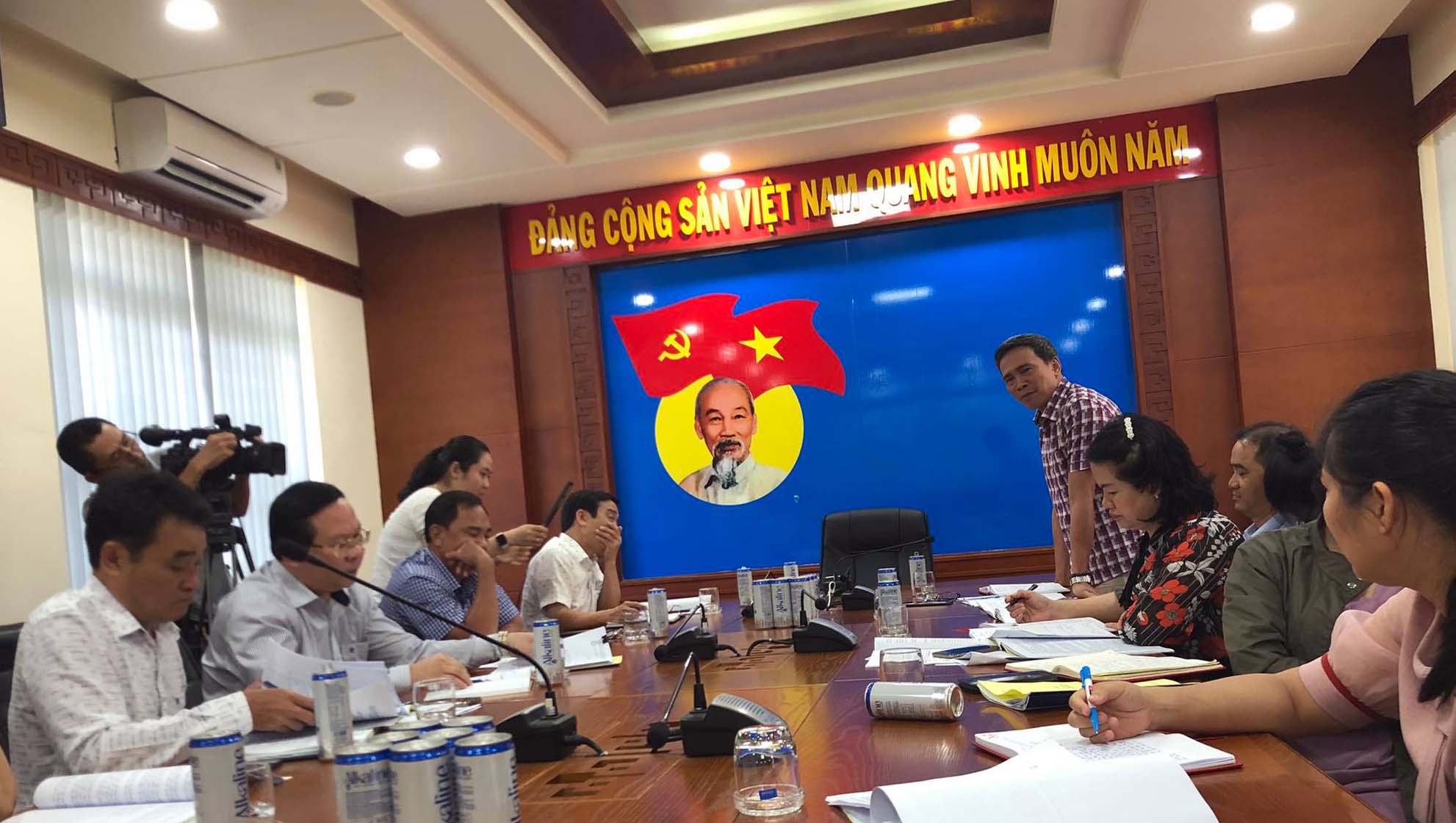 Đoàn Khảo sát công tác an toàn thực phẩm làm việc tại thành phố Nha Trang