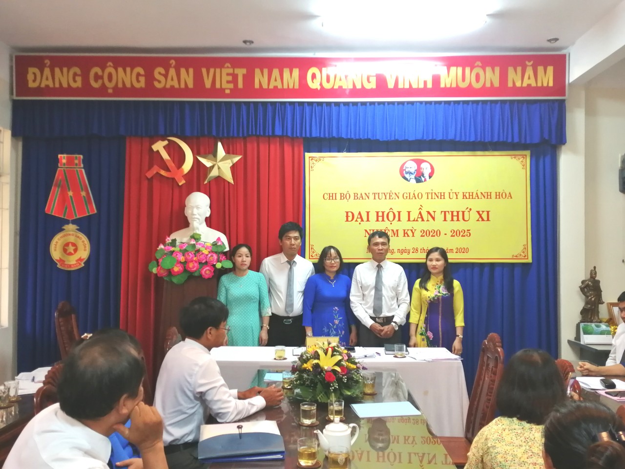 Đại hội Chi bộ Ban Tuyên giáo Tỉnh ủy Khánh Hòa lần thứ XI, nhiệm kỳ 2020 - 2025