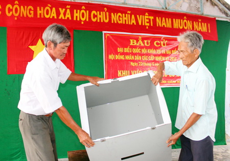 stt-Xác định kết quả bầu cử đại biểu Quốc hội khóa XIV và đại biểu HĐND tỉnh, nhiệm kỳ 2016 - 2021