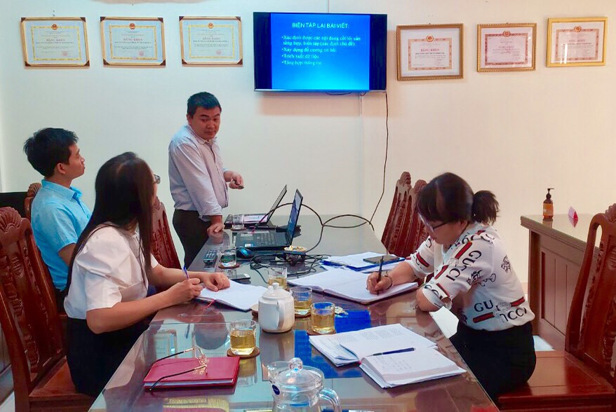 Tập huấn kỹ thuật xây dựng nội dung và lan tỏa thông tin 