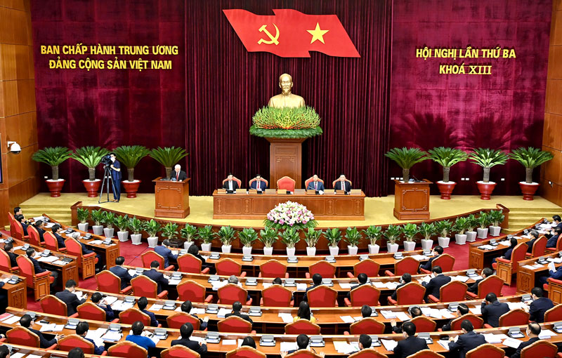Khai mạc Hội nghị lần thứ 3 Ban Chấp hành Trung ương Đảng khóa XIII