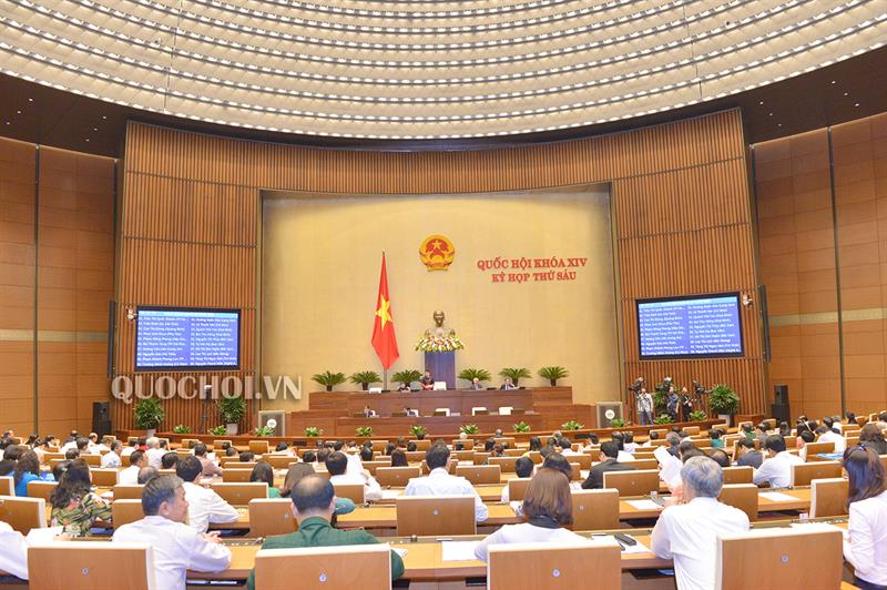 THÔNG CÁO SỐ 08 - KỲ HỌP THỨ 6 QUỐC HỘI KHOÁ XIV