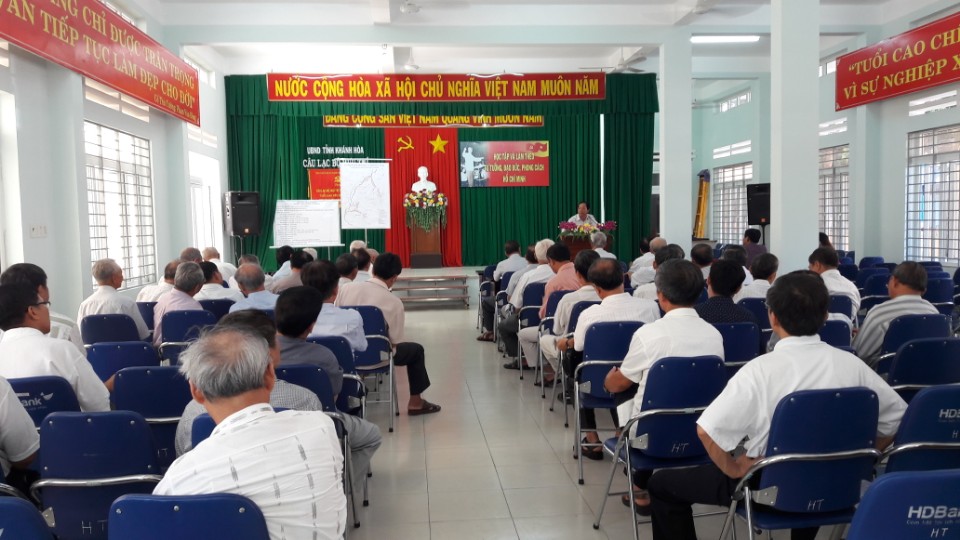 Hội nghị thông tin thời sự cho cán bộ cao cấp nghỉ hưu tháng 8/2017
