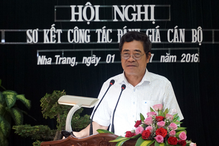 stt-Công tác đánh giá cán bộ đã sát hơn