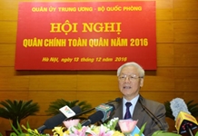 Tổng Bí thư Nguyễn Phú Trọng: Quân đội luôn một lòng một dạ trung thành tuyệt đối với Tổ quốc, với Đảng, với nhân dân