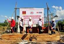 Khởi công xây dựng 20 căn nhà cho người nghèo