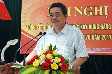 Triển khai nhiệm vụ công tác tổ chức xây dựng Đảng năm 2017