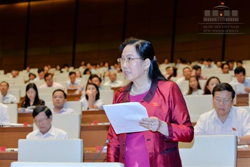 Quốc hội tiếp tục thảo luận về Dự thảo Nghị quyết xử lý nợ xấu tại hội trường