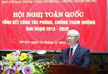 Tổng Bí thư, Chủ tịch nước Nguyễn Phú Trọng: Xây dựng cơ chế phòng ngừa chặt chẽ để không thể, không dám và không cần tham nhũng