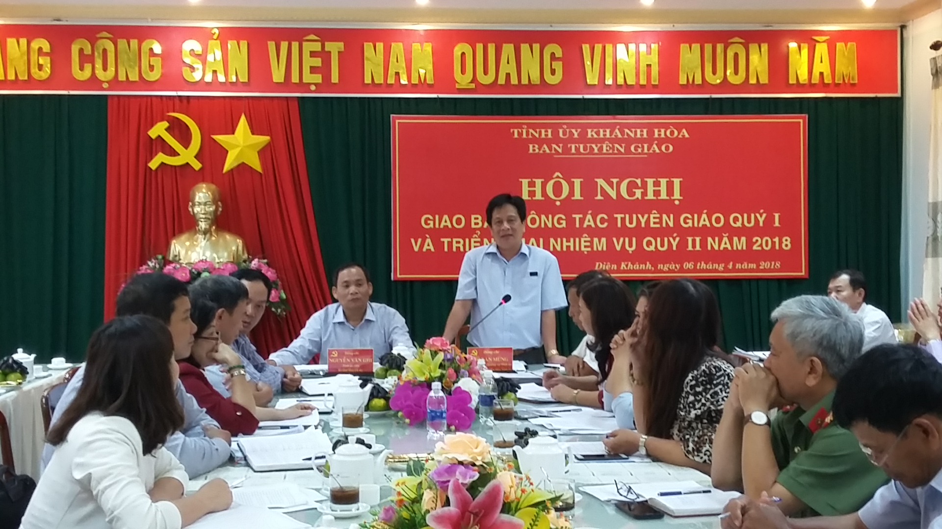 Hội nghị giao ban công tác tuyên giáo quý I năm 2018