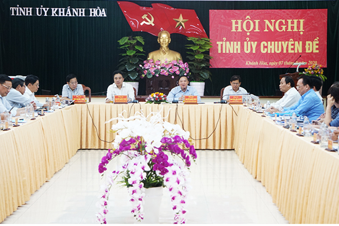 Hội nghị Tỉnh ủy chuyên đề cho ý kiến về nội dung, công tác nhân sự Đại hội Đảng bộ tỉnh lần thứ XVIII