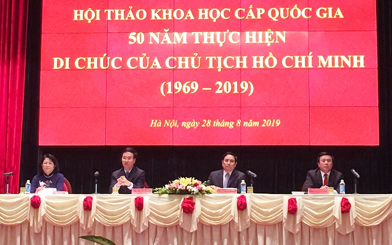 Di chúc của Chủ tịch Hồ Chí Minh vẫn là ánh sáng soi đường, là niềm tin tất thắng cho sự nghiệp cách mạng nước ta