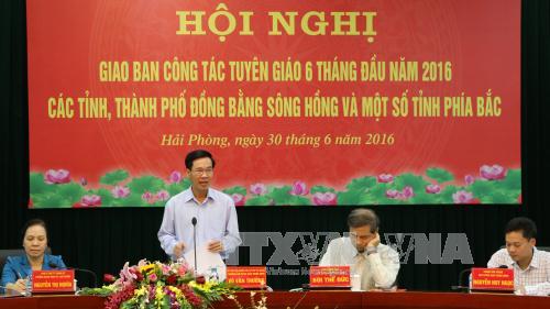 Công tác tư tưởng là phải đi trước một bước