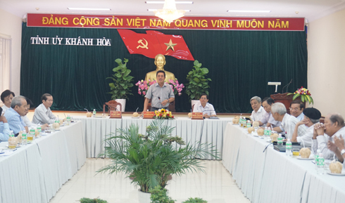 Gặp mặt các vị nguyên lãnh đạo tỉnh Khánh Hòa