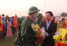 Khánh Hòa tiễn 2.023 thanh niên lên đường nhập ngũ