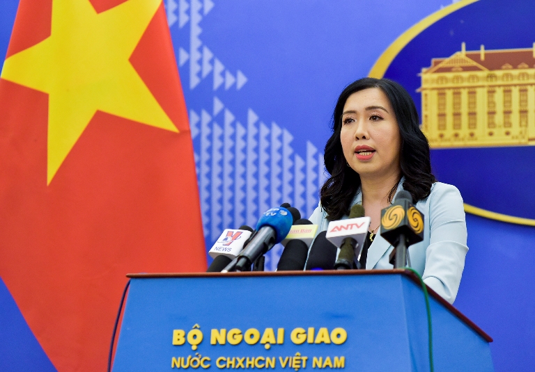 Phản đối Trung Quốc huấn luyện quân sự ở khu vực quần đảo Hoàng Sa