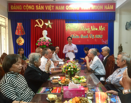 Ban Tuyên giáo Tỉnh ủy tổ chức gặp mặt các đồng chí nguyên lãnh đạo, cán bộ, công chức nhân dịp Tết Nguyên đán Canh Tý 2020