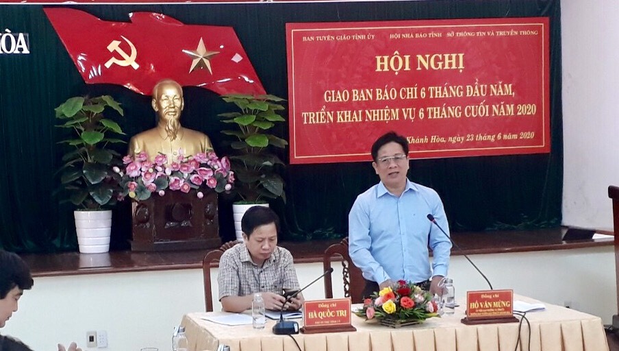 Hội nghị giao ban báo chí 6 tháng đầu năm, triển khai nhiệm vụ 6 tháng cuối năm 2020