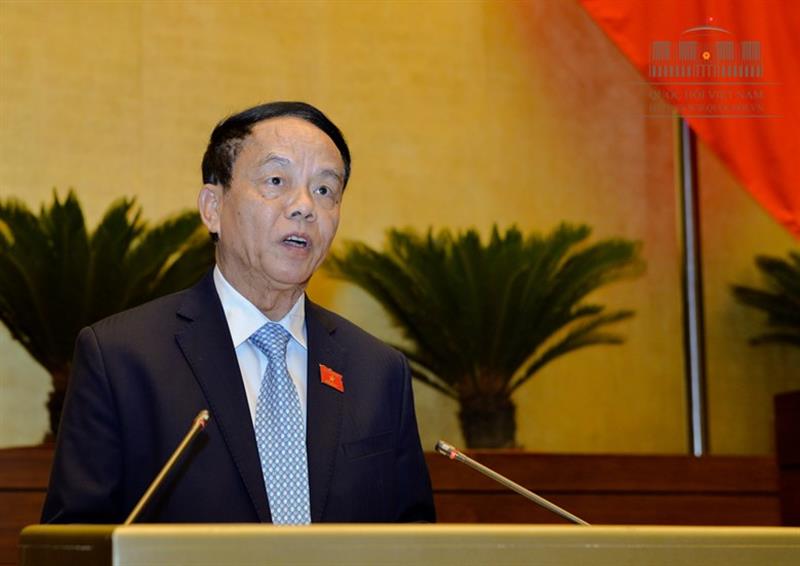Quốc hội thảo luận về dự án Luật quản lý, sử dụng, vật liệu nổ và công cụ hỗ trợ