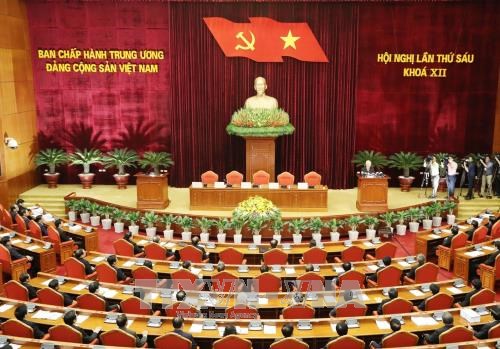 Bế mạc Hội nghị lần thứ sáu Ban Chấp hành Trung ương Đảng Khóa XII