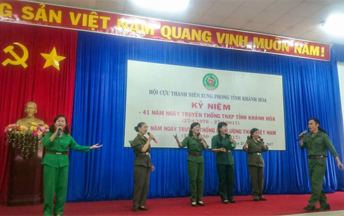 Kỷ niệm 41 năm ngày truyền thống thanh niên xung phong Khánh Hòa