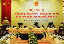 Hội nghị triển khai kế hoạch phát triển kinh tế - xã hội và dự toán ngân sách Nhà nước năm 2018