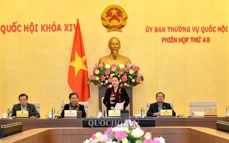 Bế mạc phiên họp thứ 40 của Ủy ban Thường vụ Quốc hội