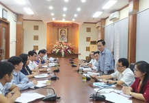 THƯỜNG TRỰC TỈNH ỦY LÀM VIỆC VỚI BÁO KHÁNH HÒA