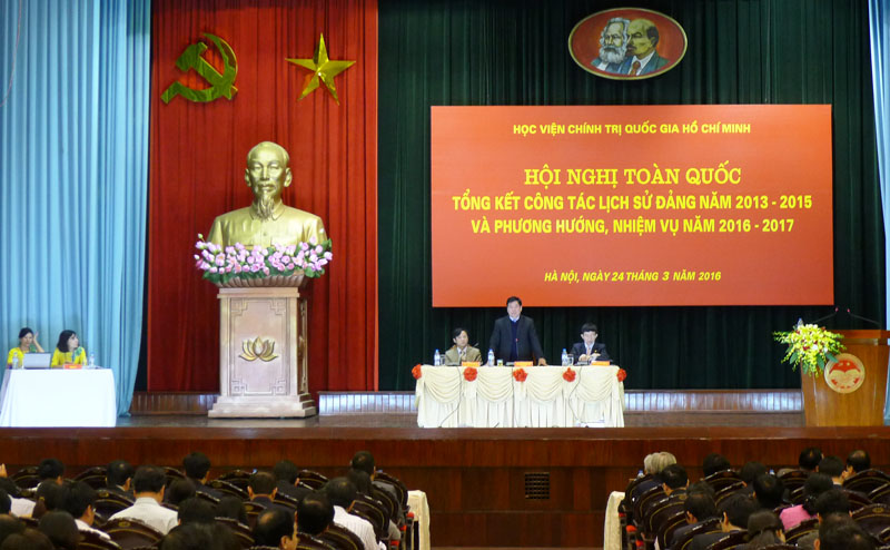 Hội nghị toàn quốc tổng kết công tác Lịch sử Đảng năm 2013 - 2015