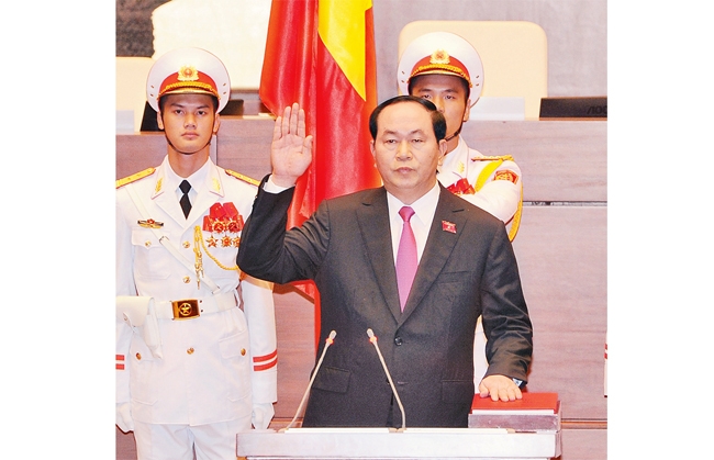Đồng chí Trần Đại Quang được bầu làm Chủ tịch nước nhiệm kỳ 2016 - 2021