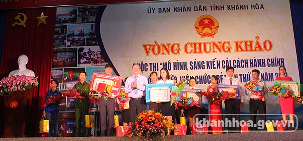 Cuộc thi “Mô hình, sáng kiến cải cách hành chính của công chức, viên chức trẻ” lần thứ 3: Sở Nội vụ đạt giải Nhất