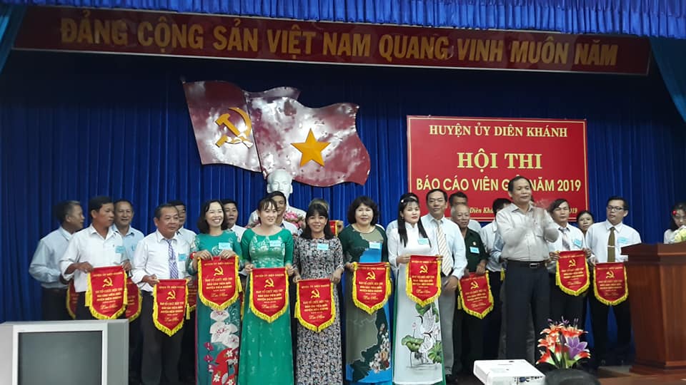 Diên Khánh: Tổ chức thành công Hội thi báo cáo viên giỏi cấp huyện