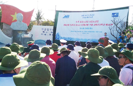 Khánh thành Công viên Đại tướng Võ Nguyên Giáp trên đảo Sơn Ca