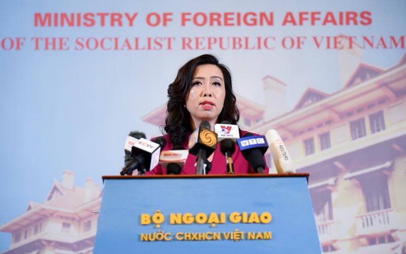 Người phát ngôn Bộ Ngoại giao trả lời dịp kỷ niệm Tòa Trọng tài vụ kiện Biển Đông ra phán quyết