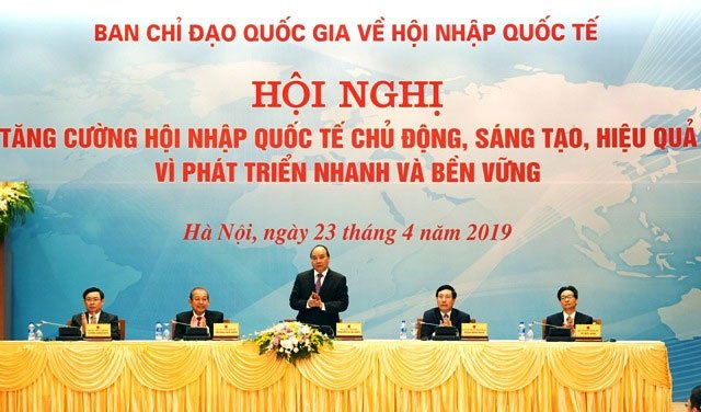 Hội nghị tăng cường hội nhập quốc tế chủ động, sáng tạo, hiệu quả vì phát triển nhanh và bền vững