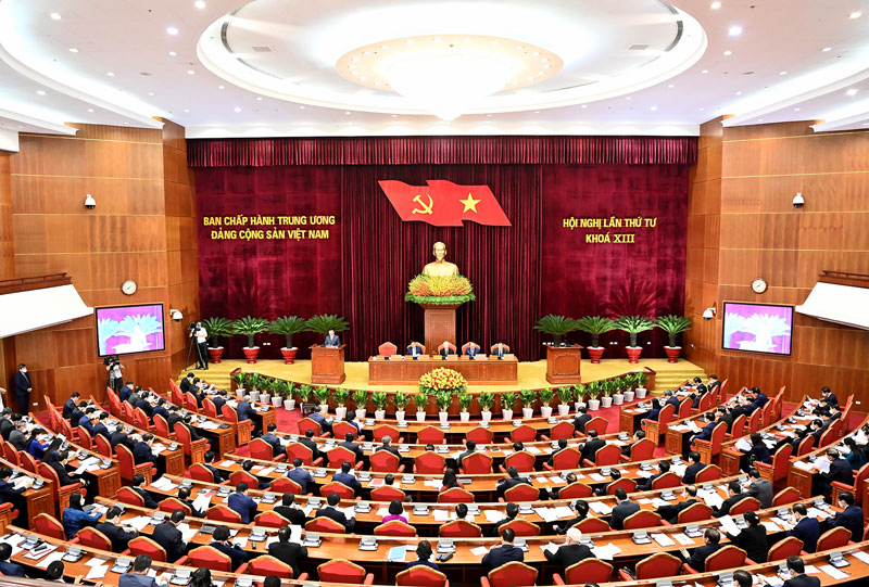 Khai mạc Hội nghị lần thứ tư Ban Chấp hành Trung ương Đảng khóa XIII