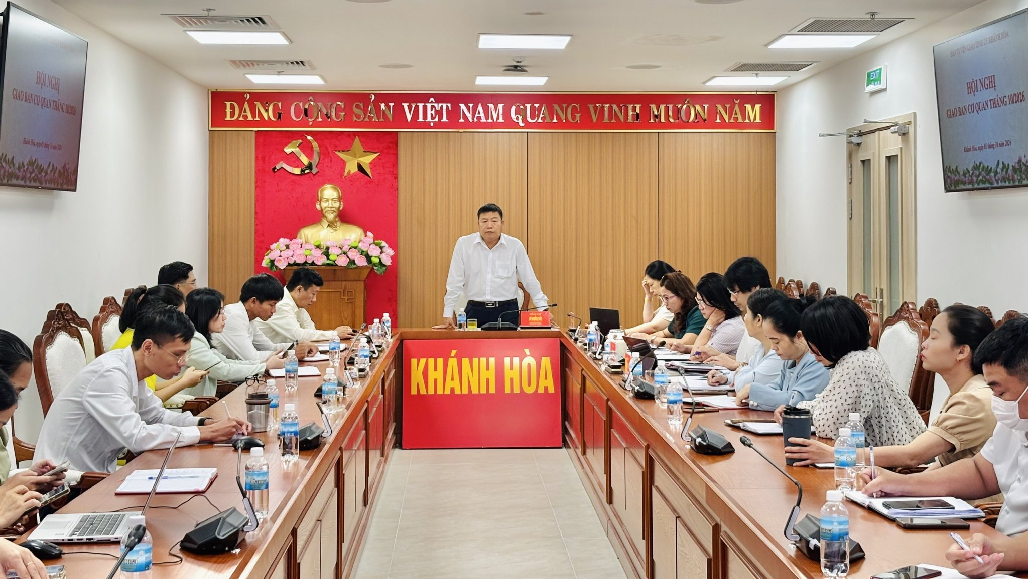 Đảng bộ Ban Tuyên giáo và Dân vận Tỉnh ủy sinh hoạt chuyên đề quý III/2026
